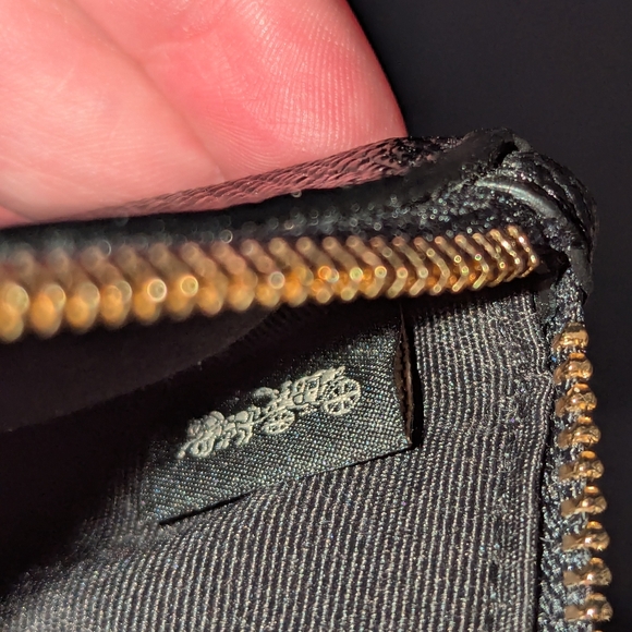 Coach Black Wristlet Clutch - Picture 10 of 10